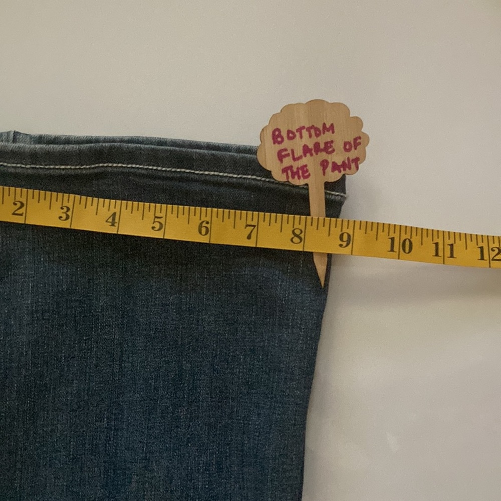 LA Idol USA Jeans size 7 W 30 L 34 (per label) blue denim 97% cotton 3% Elastin - Picture 11 of 15